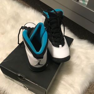 Jordan Retro 10s White/Black/blue
